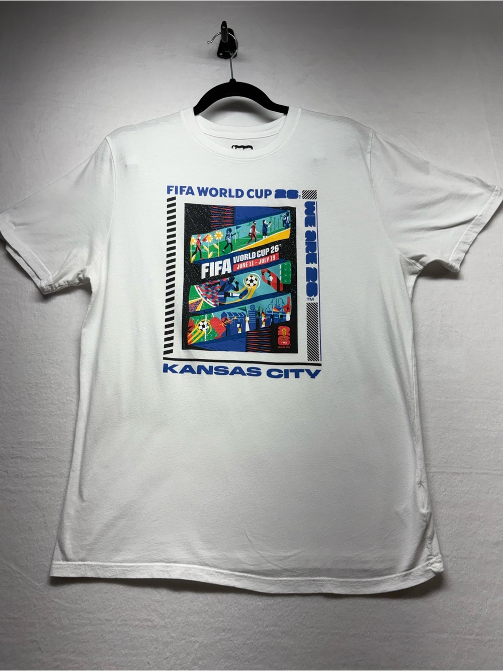 Kansas City FIFA World Cup Graphic Tee - White